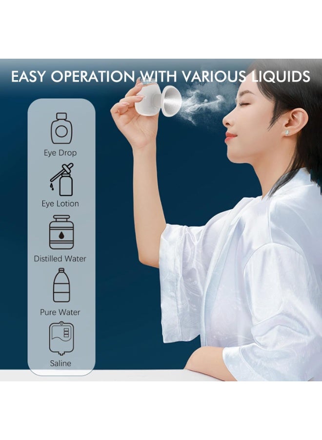 Nano steam mist for eyes - Portable facial steamer for dry eye relief - Image 3